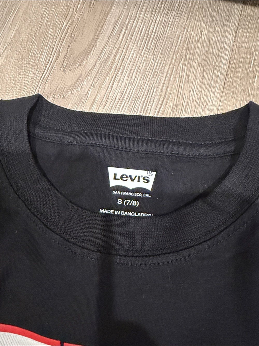 Levi's Kids Tee Set - Black, Red & White Graphic Trio - Picture 8 of 11